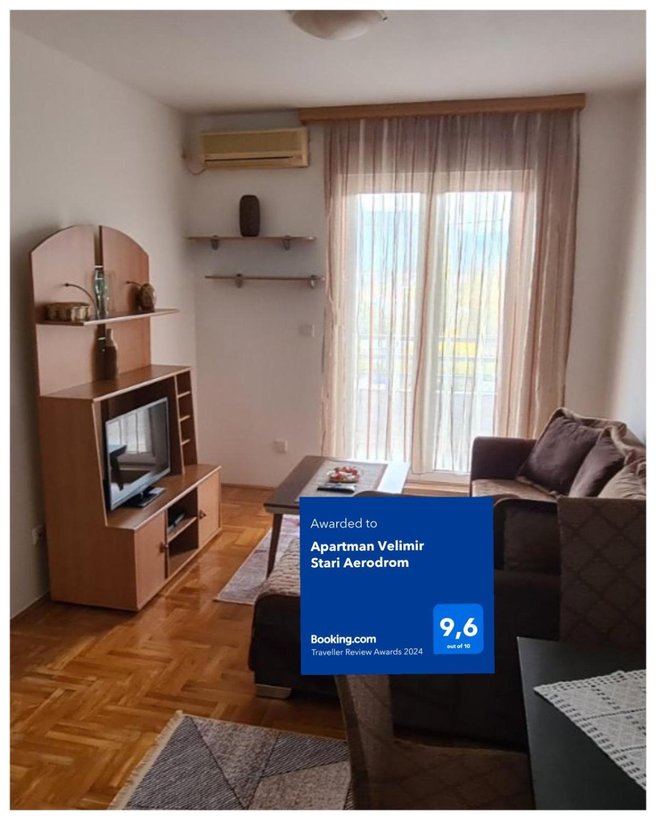 Apartman Velimir Stari Aerodrom Podgorica Exterior foto
