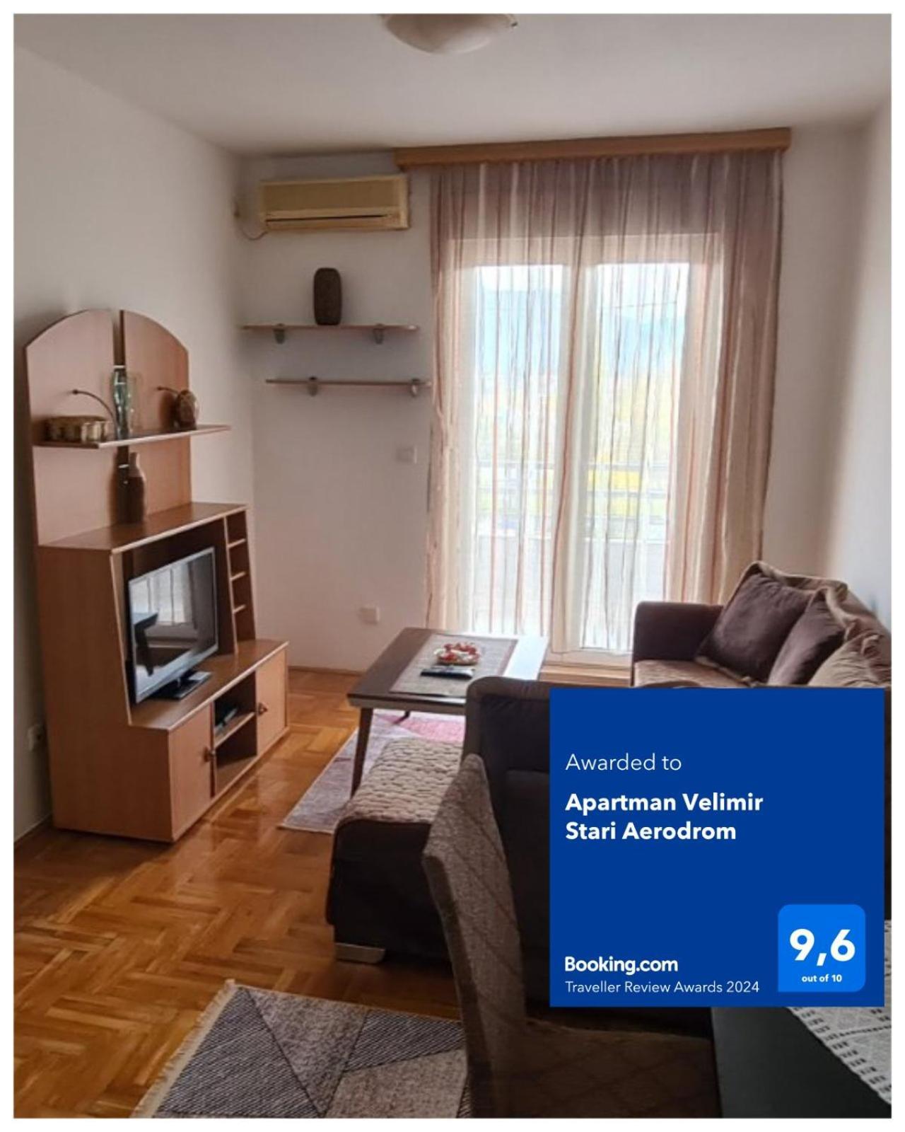 Apartman Velimir Stari Aerodrom Podgorica Exterior foto