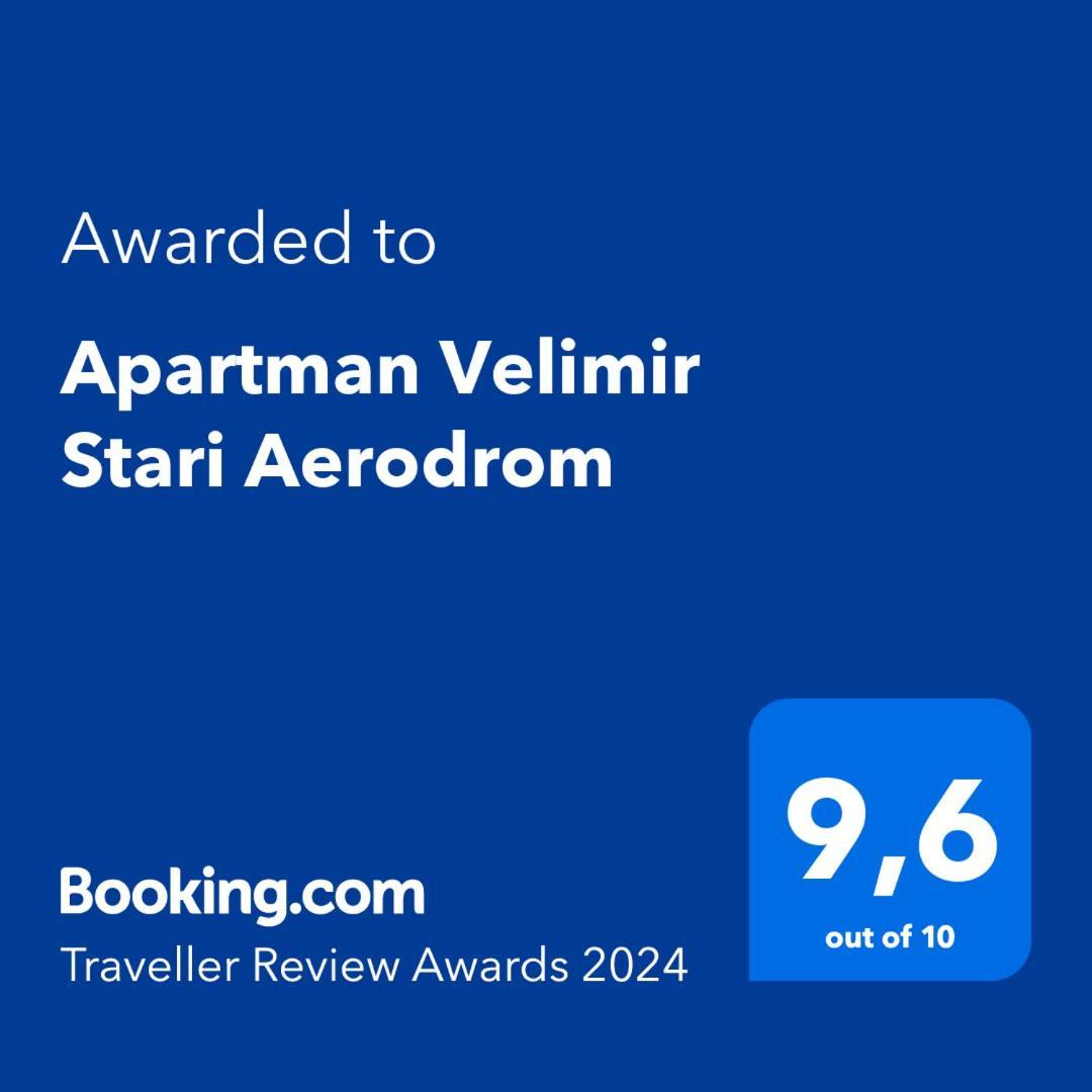 Apartman Velimir Stari Aerodrom Podgorica Exterior foto